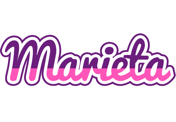 Marieta cheerful logo