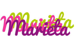 Marieta flowers logo