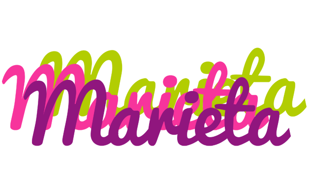 Marieta flowers logo