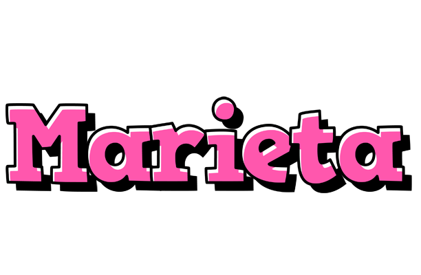 Marieta girlish logo
