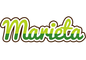 Marieta golfing logo