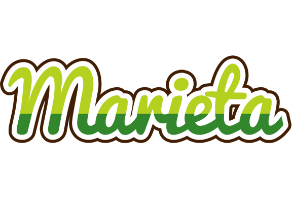Marieta golfing logo
