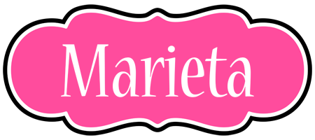 Marieta invitation logo