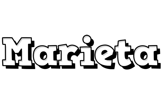 Marieta snowing logo