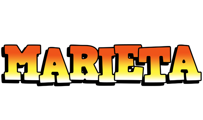 Marieta sunset logo