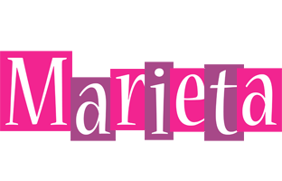 Marieta whine logo