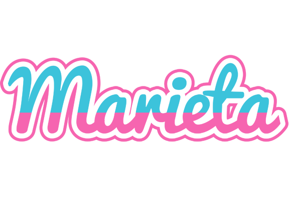 Marieta woman logo
