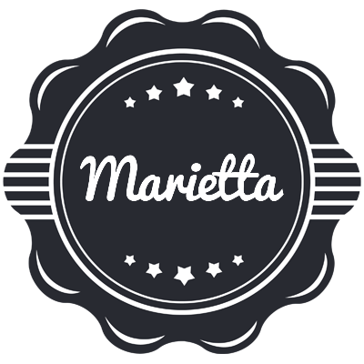 Marietta badge logo