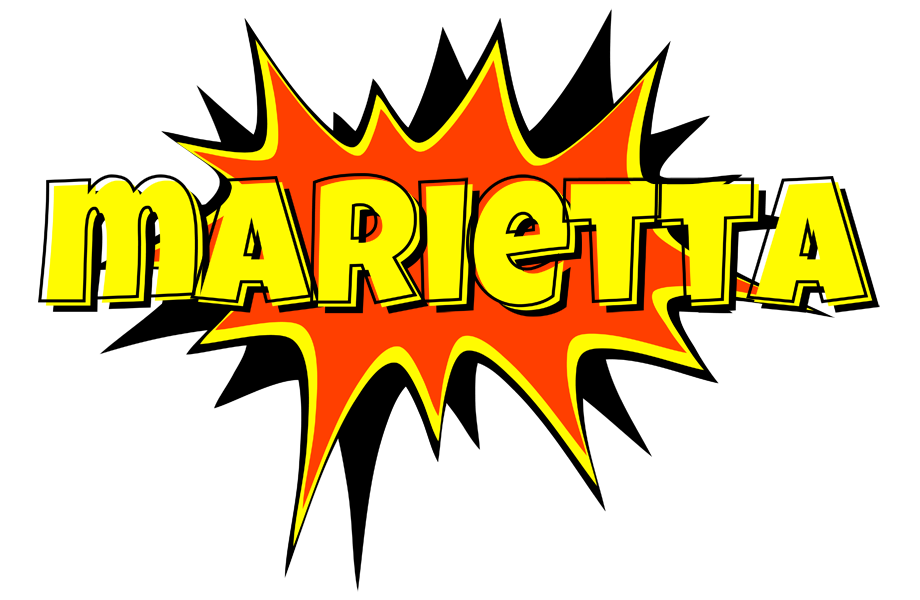 Marietta bazinga logo