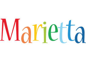 Marietta birthday logo