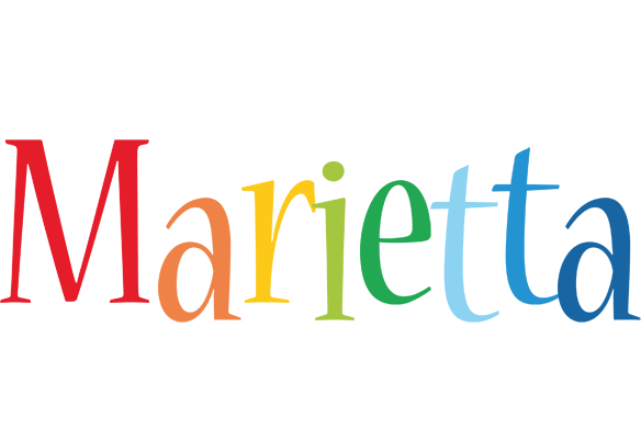 Marietta birthday logo