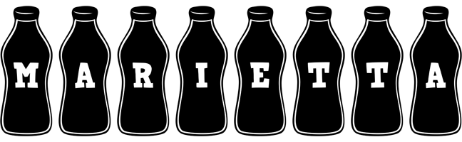 Marietta bottle logo