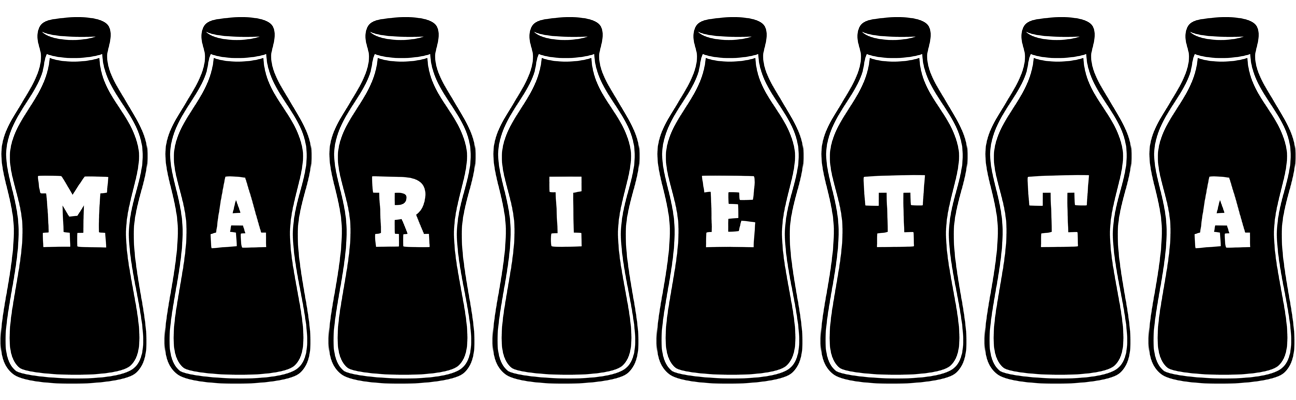 Marietta bottle logo