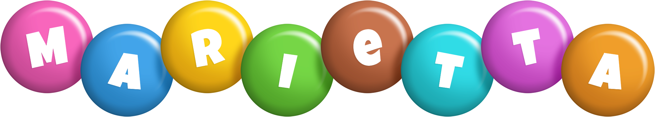 Marietta candy logo