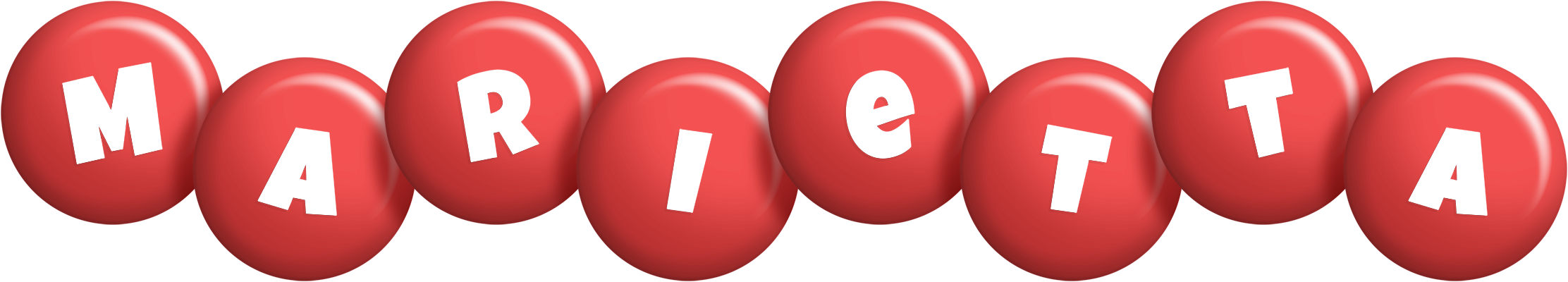 Marietta candy-red logo
