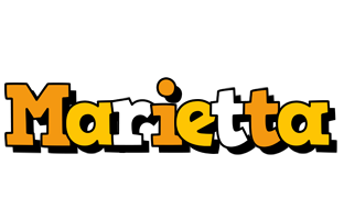 Marietta cartoon logo