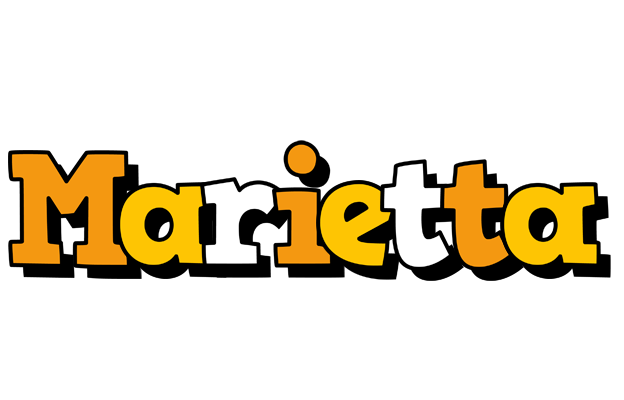 Marietta cartoon logo