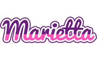 Marietta cheerful logo