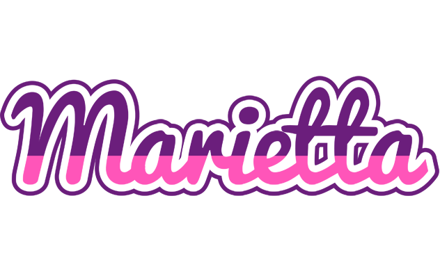 Marietta cheerful logo