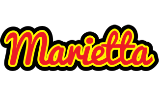 Marietta fireman logo