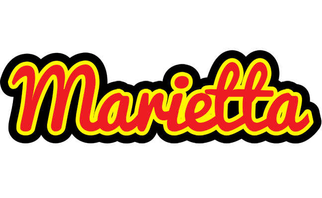 Marietta fireman logo