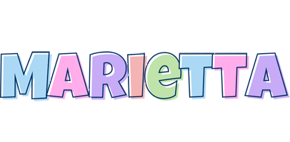 Marietta pastel logo