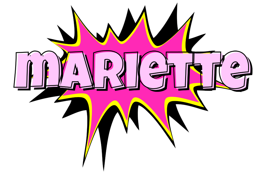 Mariette badabing logo