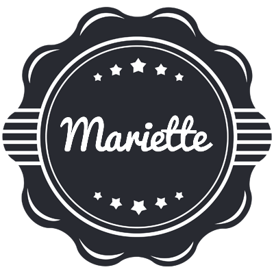 Mariette badge logo