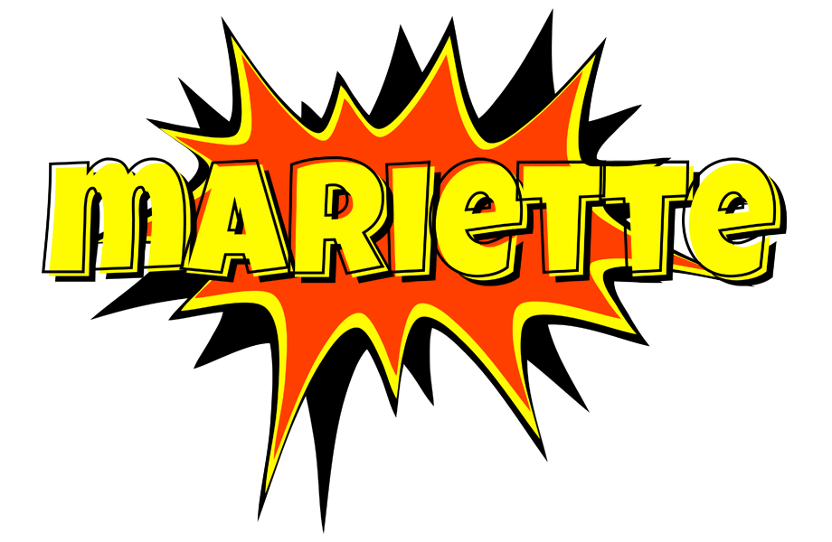 Mariette bazinga logo