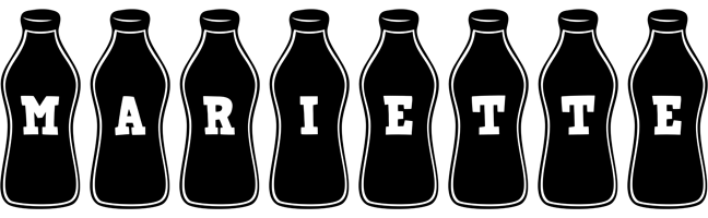 Mariette bottle logo