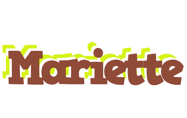 Mariette caffeebar logo