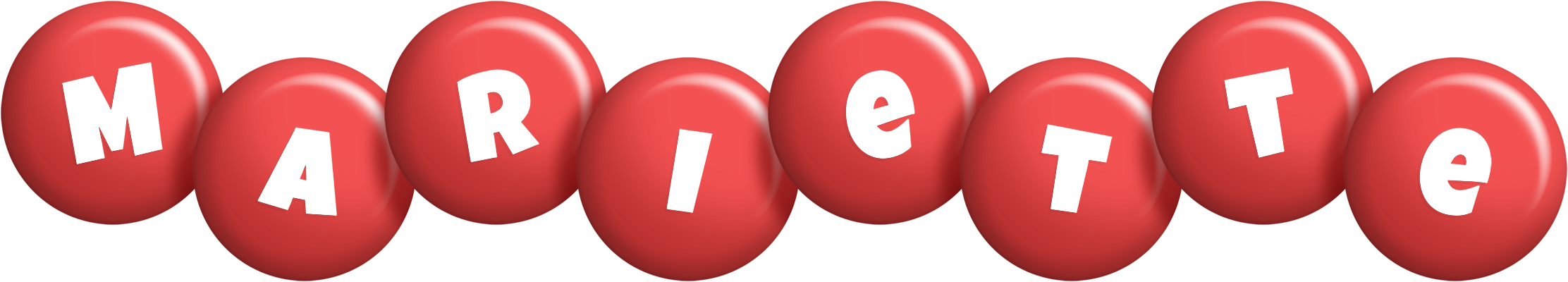 Mariette candy-red logo