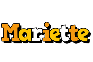 Mariette cartoon logo