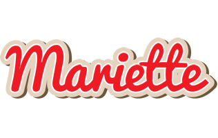 Mariette chocolate logo