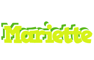 Mariette citrus logo