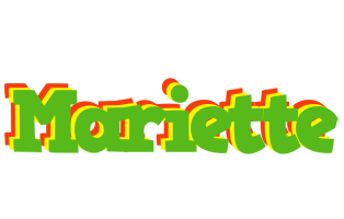 Mariette crocodile logo