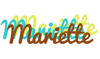 Mariette cupcake logo