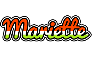 Mariette exotic logo