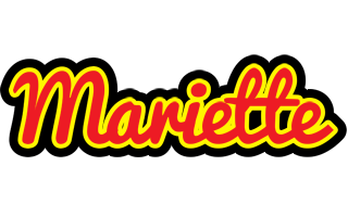 Mariette fireman logo