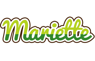 Mariette golfing logo