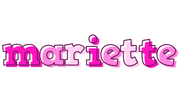 Mariette hello logo