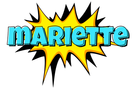 Mariette indycar logo