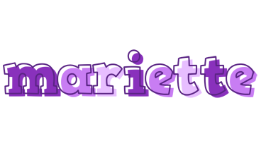 Mariette sensual logo