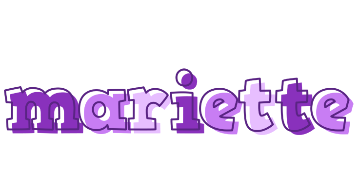 Mariette sensual logo