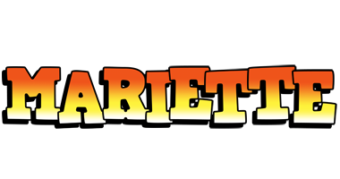 Mariette sunset logo