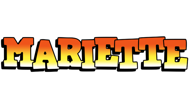 Mariette sunset logo