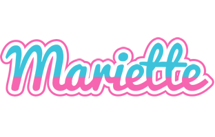 Mariette woman logo