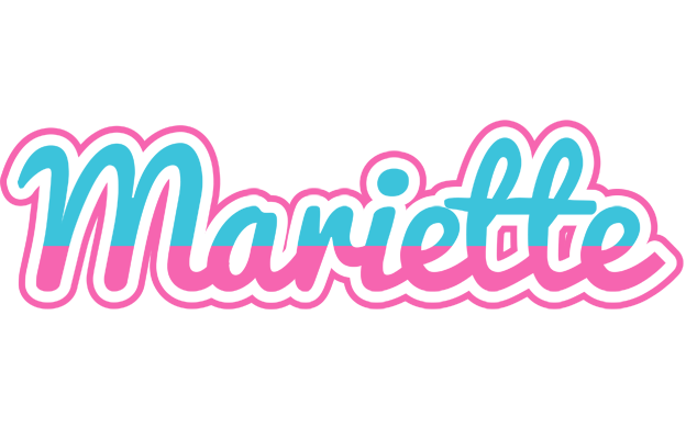 Mariette woman logo