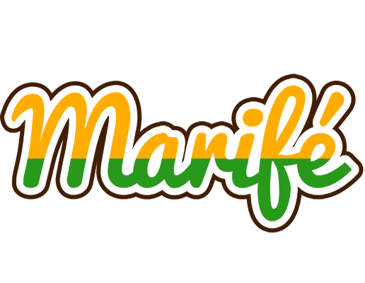 Marifé banana logo