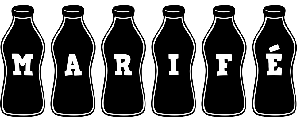 Marifé bottle logo